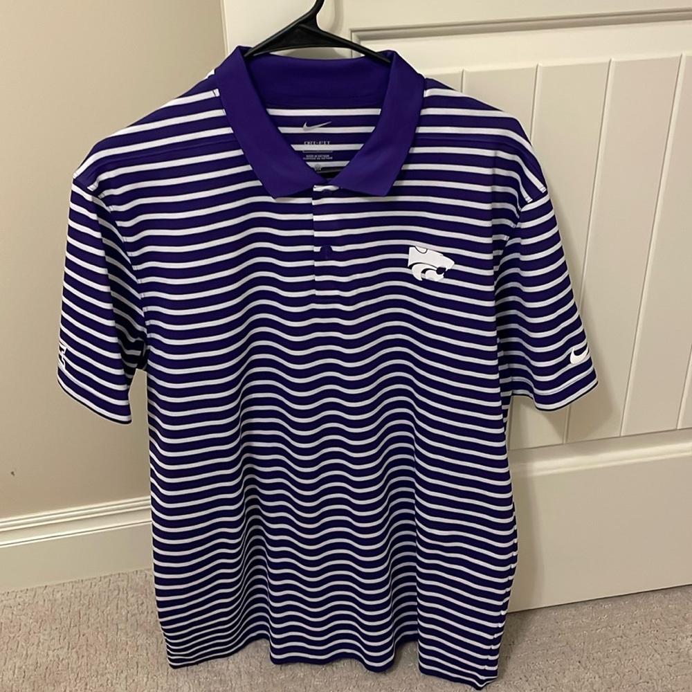Men’s golf polo shirt Kansas state